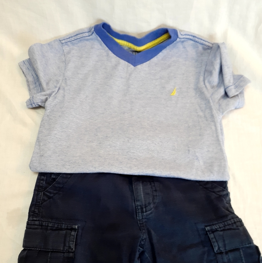 Nautica 2pc set. Shirt and pants size 6. - Picture 2 of 5